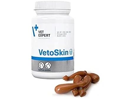 Suplimente pentru caini si pisici VetoSkin Twist Off, 300 mg, 60 capsule, VetExpert