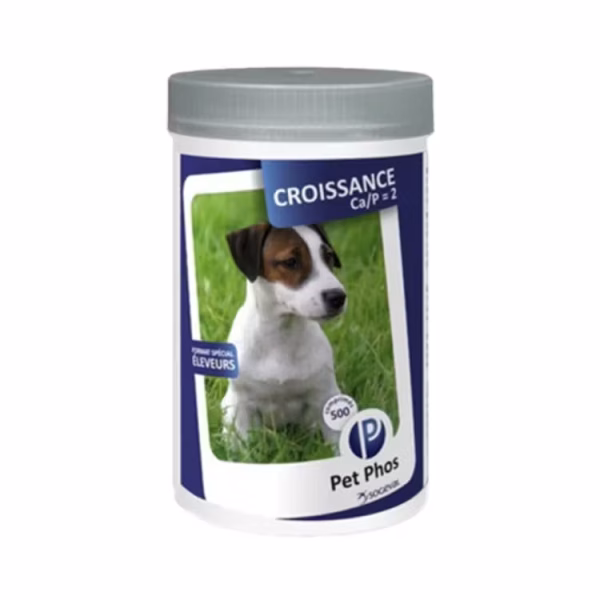 Pet Phos Croissance Ca/p2, 500 tablete