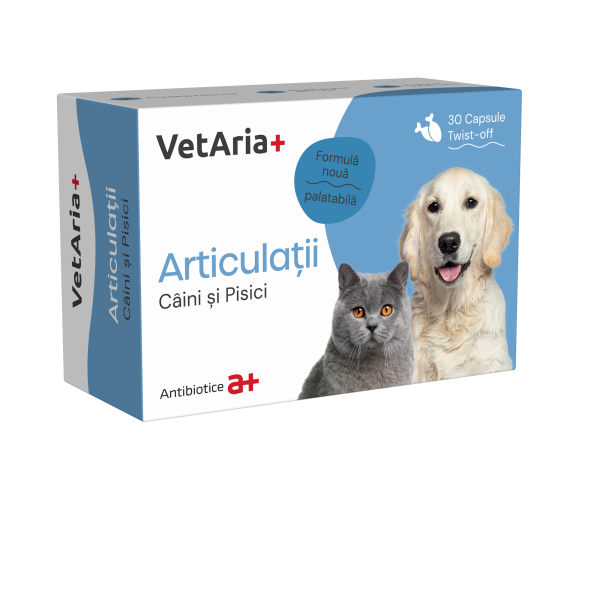 VetAria+ Articulații, cutie 30 capsule