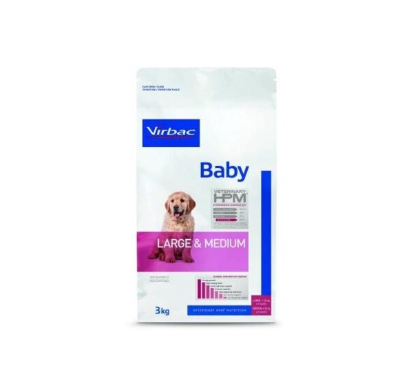 Virbac HPM Baby Dog Large & Medium 3kg