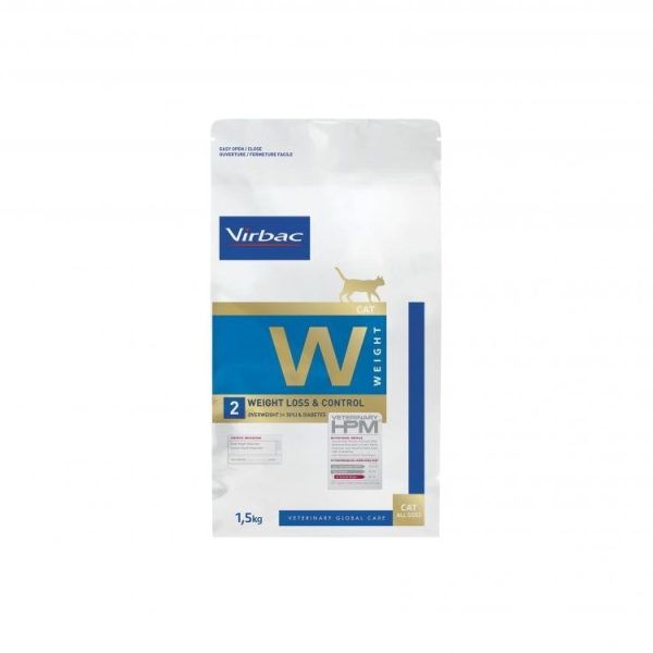 Virbac HPM Cat W2 Weight Loss & Control 1.5kg