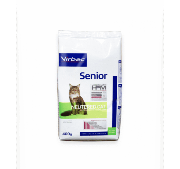 Virbac HPM Senior Neutered Pisici x 400g
