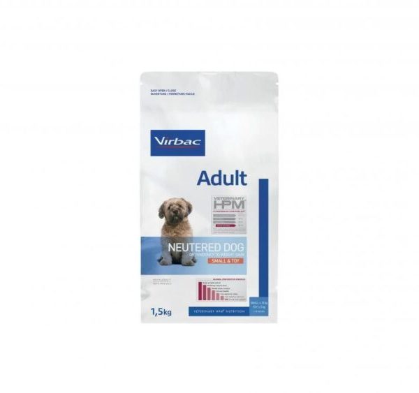 Virbac HPM Adult Neutered Dog Small & Toy 1.5kg
