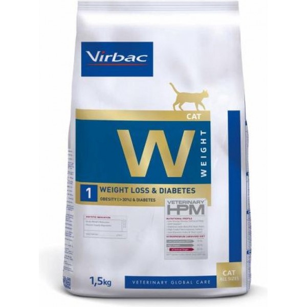 Virbac HPM Cat Weight Loss & Diabetes 1.5kg