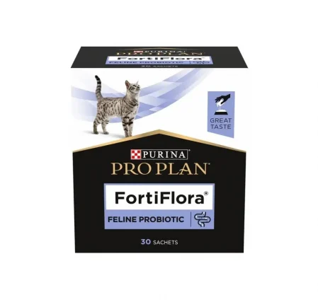 Purina Pro Plan Feline FortiFlora – 30 plicuri x 1 g, supliment pentru pisici