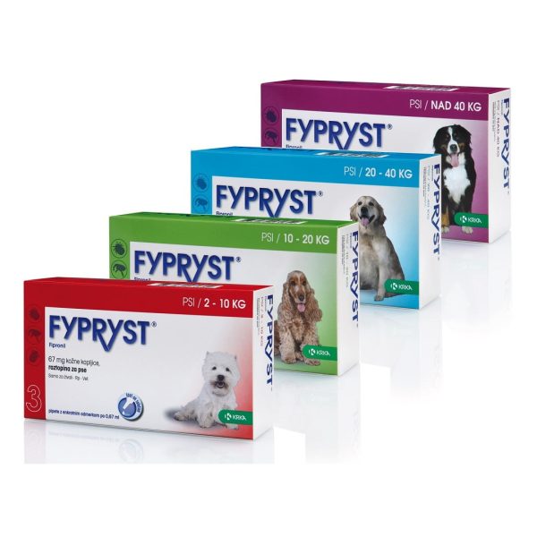 Antiparazitar extern pentru caini Fypryst